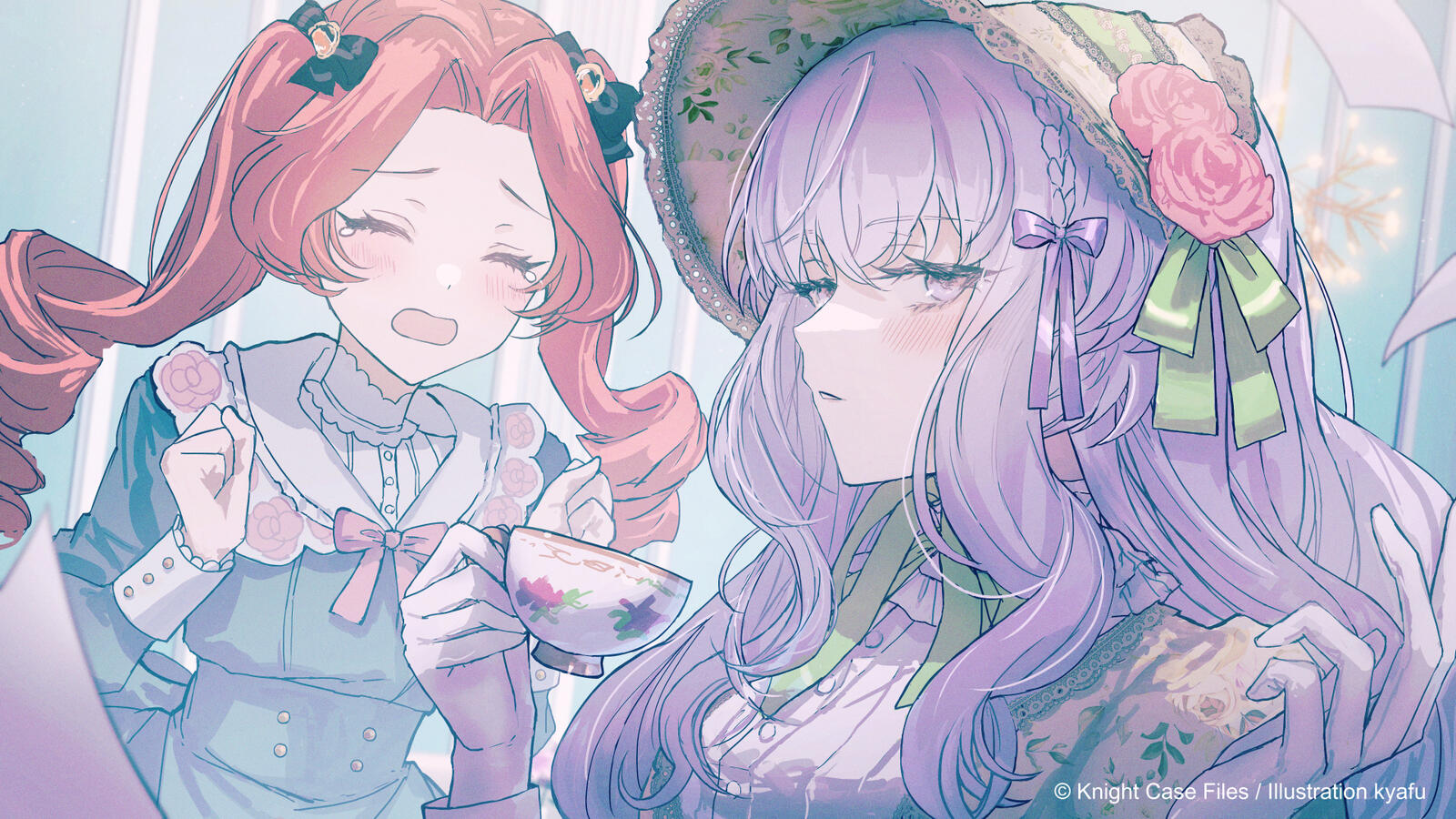 ダークファンタジービジュアルノベル『Knight Case Files（ナイト・ケース・ファイルズ）』マルガレーテ 誕生日イラスト