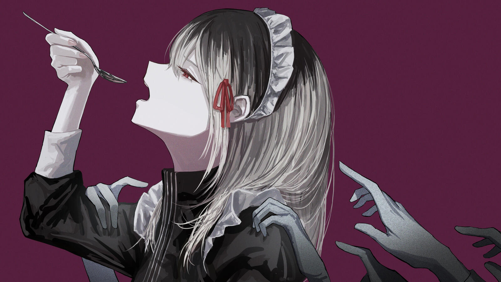 【歌ってみた】匙ノ咒 / r-906 ver. Viv1 サムネイルイラスト