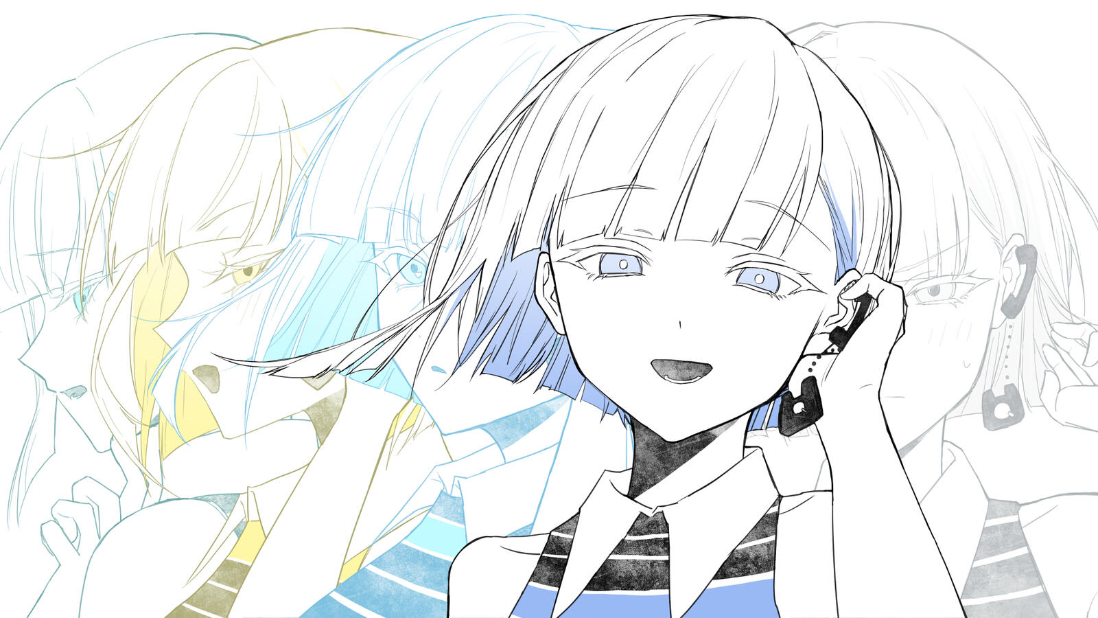 あなたしか見えないの/あの音もしも[UTAUカバー] 動画イラスト・アニメーション